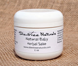 Natural Baby Herbal Salve - 2 oz- Lavender-Calendula-Chamomile-Marshmallow Root-Infused Salve For Baby/Adults