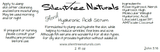 Floral Hyaluronic Acid Serum-Natural Skincare, Moisturizing Rose & Neroli Hydrosols, Free Shipping