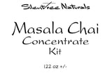 Masala Chai Concentrate Kit - Add Water and Sweetener, Spicy Tea, Traditional Blend, Ayurvedic, Healthy, Natural Products, Free Shipping