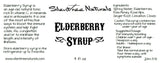 Elderberry Syrup with Raw Honey - Natural and Organic, 4 or 8 fl oz, Immunity Boosting