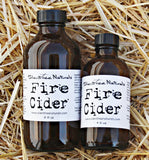 Fire Cider - 4 and 8 fl oz, All-Natural, Organic, Immune-Boosting, Oxymel, Cold and Flu, Master Tonic, Spicy, Free Shipping