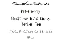 Kid-Friendly Bedtime Traditions Herbal Tea - Tea, Prayers and Kisses- .5, 2 or 3 oz, Relaxing, Soothes & Calms Nerves, Free Shipping