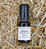 Natural Headache Relief - 10 mL Rollerball - Natural Health. Headache Pain, Tension-Anxiety Headache Relief