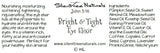 Bright & Tight Eye Elixir - Eye Serum, Natural Skincare, 10 mL Rollerball, Rejuvenating, Dark Circle Reducer