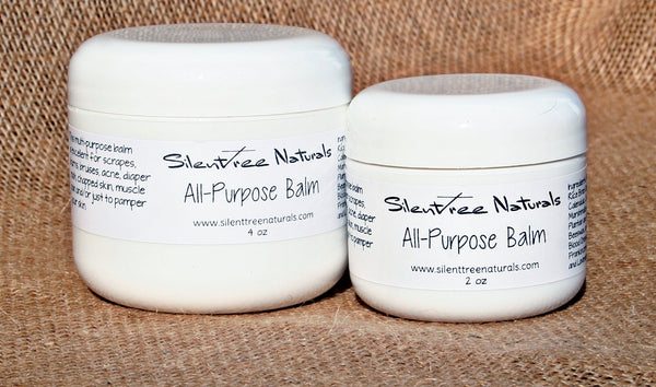 All-Purpose Balm - For Scrapes, Burns, Bruises, Diaper Rash, Chapped Skin, Now Includes St. John's Wort, Free Shipping