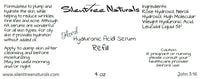 Floral Hyaluronic Acid Serum-Natural Skincare, Moisturizing Rose & Neroli Hydrosols, Free Shipping