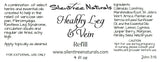 Healthy Leg & Vein - Natural Health, Varicose Vein, Restless Leg Syndrome, Fibromyalgia, Circulation Issues, Now With St. John's Wort, Free Shipping