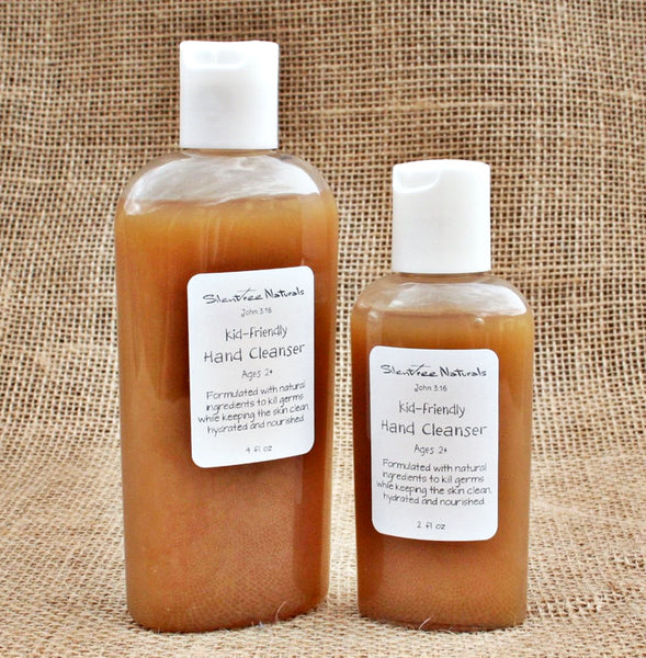 Kid-Friendly Hand Cleanser - All-Natural, For Kids & Adults, Natural Products, Free Shipping