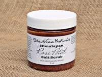 Rose Petal Himalayan Salt Scrub-Roses, Himalayan Pink Salt, Exfoliate, Moisturize, Natural Skincare, Free Shipping
