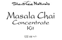 Masala Chai Concentrate Kit - Add Water and Sweetener, Spicy Tea, Traditional Blend, Ayurvedic, Healthy, Natural Products, Free Shipping