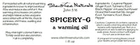 Spicery-G - a warming oil - Pain Relief Oil, 1 oz Rollerball, Increase Circulation, Relieve Aches & Pains, Joint/Muscle Pain, Free Shipping