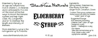 Elderberry Syrup with Raw Honey - Natural and Organic, 4 or 8 fl oz, Immunity Booting