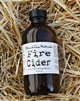 Fire Cider - 4 and 8 fl oz, All-Natural, Organic, Immune-Boosting, Oxymel, Cold and Flu, Master Tonic, Spicy, Free Shipping