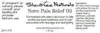 Nerve Pain Relief Oil - 1 fl oz - Natural Health, Natural Relief, Neuropathy, Neuralgia, Nerve Pain, Natural Products, Free Shipping
