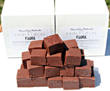 Fairly Local Fudge - Homemade Fudge, Old-Fashioned Chocolate Fudge, 1 or 2 Pounds, Creamy, Delicious Traditional Fudge, Simple All-Natural Organic Ingredients, Free Shipping