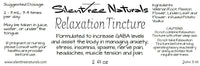 Relaxation Tincture - 2 fl oz, Calming, Relaxing, Muscle Relaxant, GABA-increasing, Nerve-Soothing