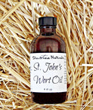 St. John's Wort Oil- For Nerve Pain, Inflammation, Joint Pain, Wounds, Burns, Muscle Cramps, Skin Issues, Natural Products, Free Shipping