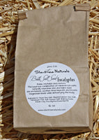 Bath Salt Soak - Eucalyptus - Natural Skincare, Detox, Invigorating, All Natural, Magnesium-Rich Salts, 1 lb