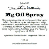 Magnesium Oil Spray-Unscented - Natural, Stress Relief, Migraine Relief, RLS