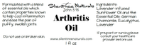 Arthritis Oil - .5 fl oz Dropper Bottle or 1 fl oz Rollerball- Natural Health, Anti-Inflammatory, For Pain, Inflammation, Puffy, Swollen Joints